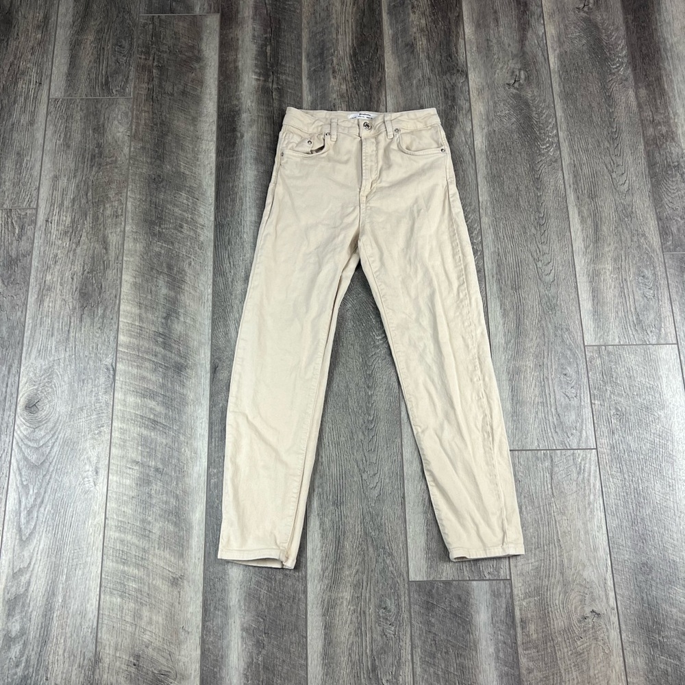 Stradivarius Cream Jeans‎